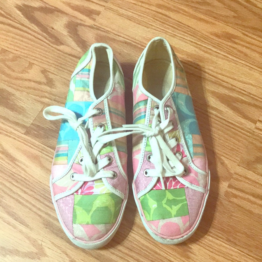 Patchwork Coach Sneakers ! - image 1